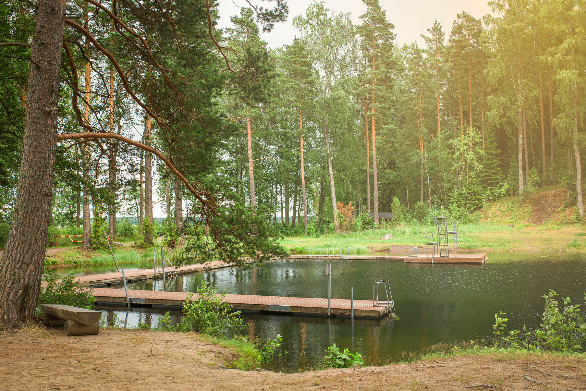 Saaren kansanpuisto Tammela Suujärvi