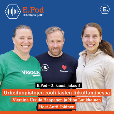 Eerikkilä E.Pod_kausi 2 jakso 5 Ursula Haapanen, Antti Jokinen ja Nina Luukkainen