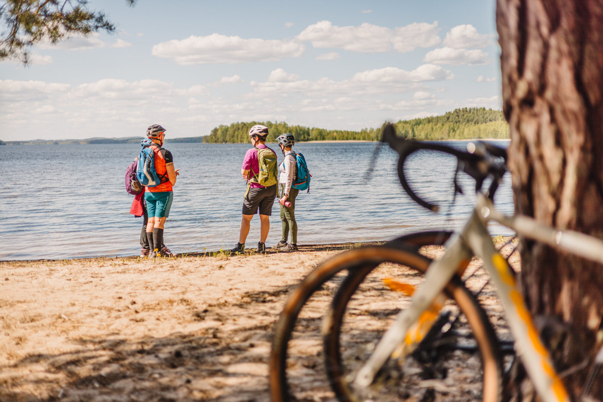 Welcome Cyclist Eerikkilä palvelut pyöräilijöille