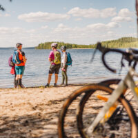 Cyclist welcome